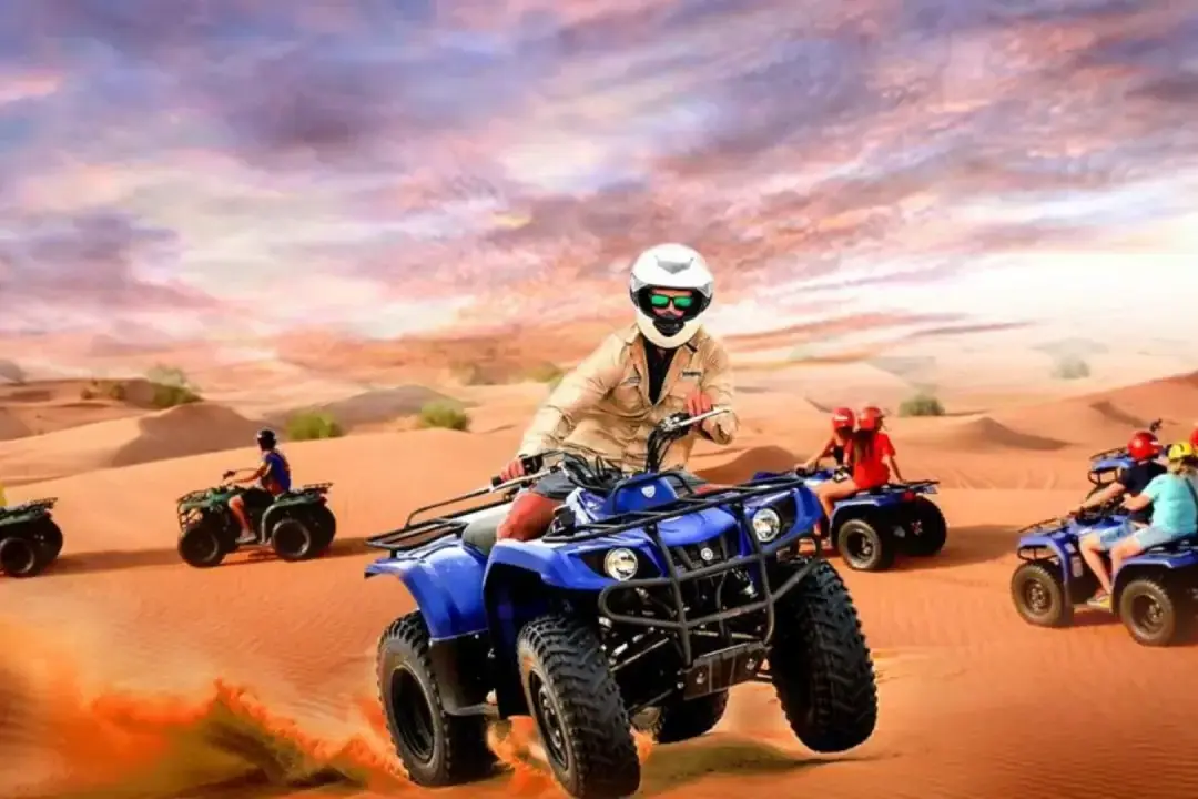 45-minute 350cc quad bike ride at Fossil Rock