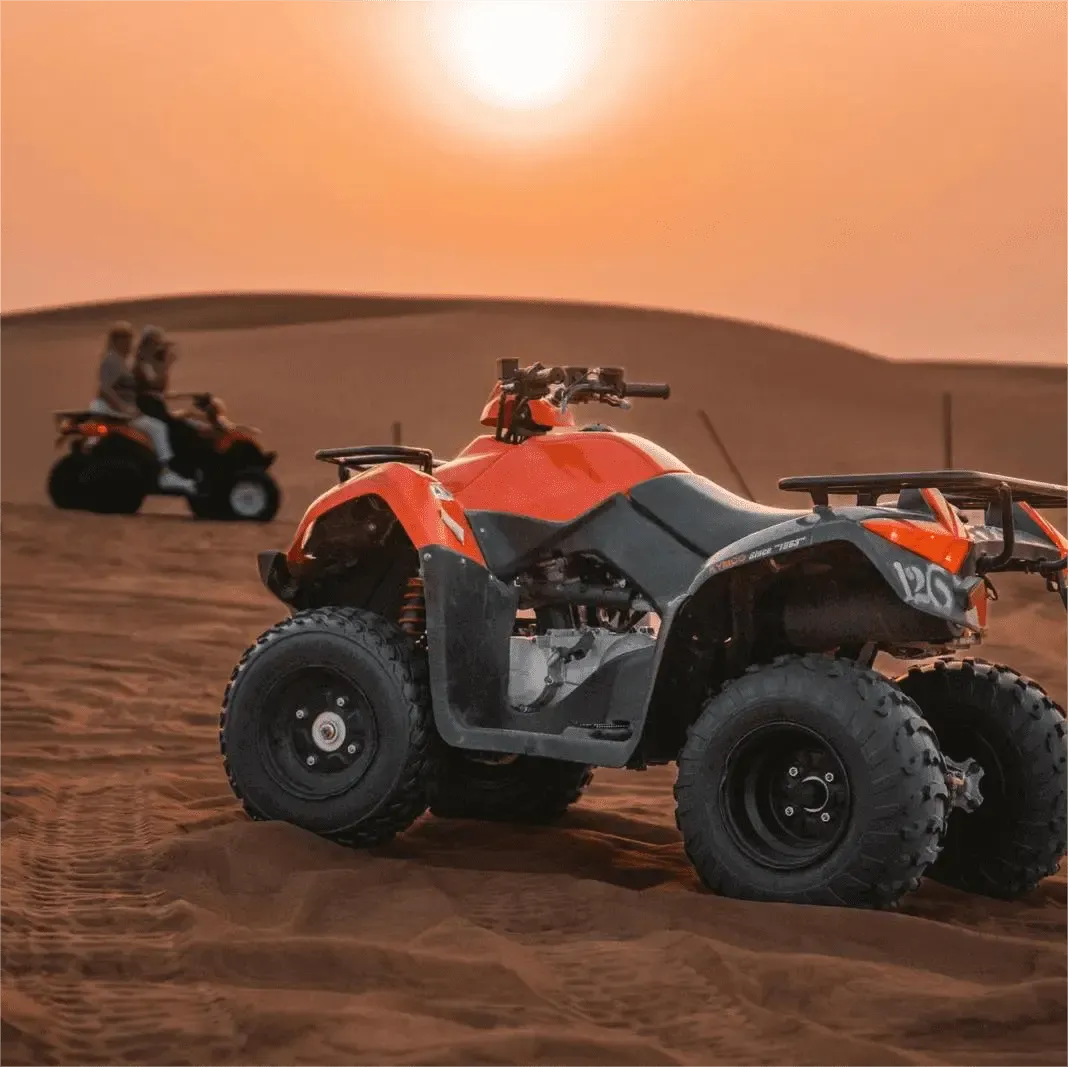 Quad Biking & ATV Safaris in Dubai Red Sand Dunes